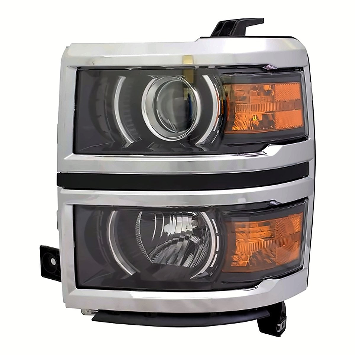 2014-2015 Chevrolet Silverado 1500 Headlight Driver Side Halogen – Front View (GM2502389)