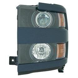 2015-2019 Chevrolet Silverado 2500 Headlight Driver Side With Ptm Bezel