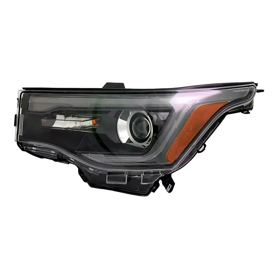 2017-2019 Gmc Acadia Headlight Driver Side Halogen With Led Drl Without Logo – Front View (GM2502447)