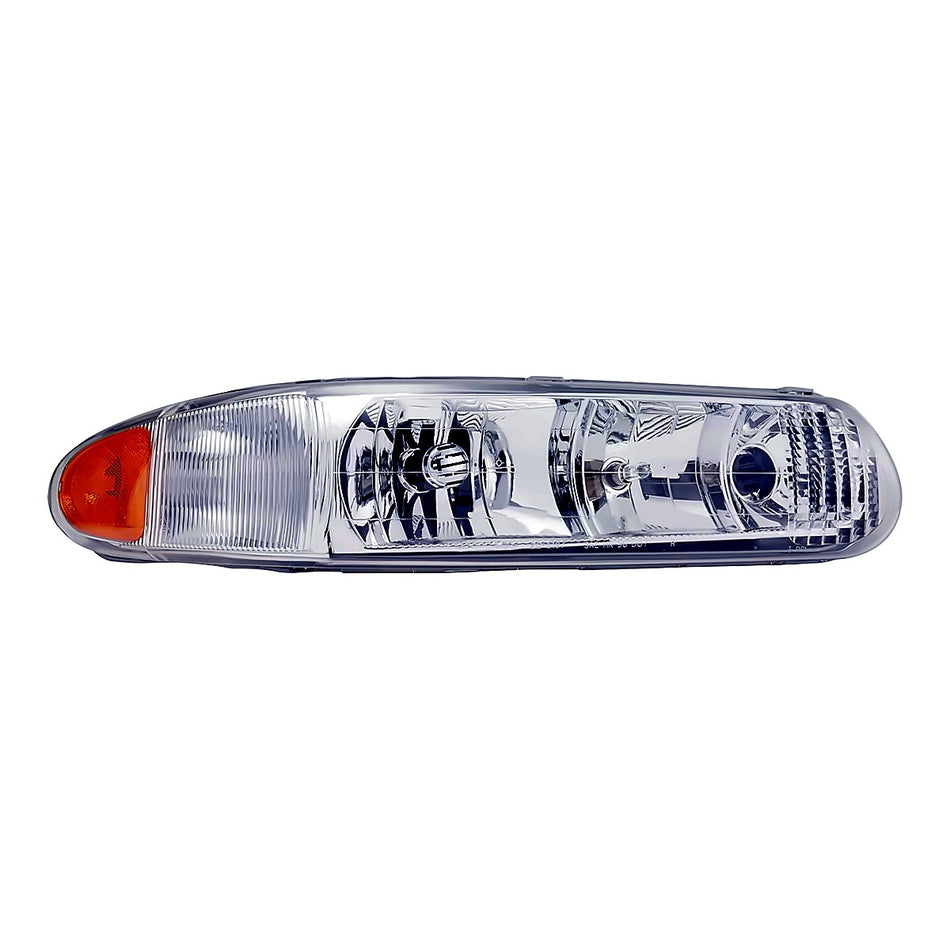 1997-2005 Buick Century Headlight Passenger Side Without Cornering Lamp – Front View (GM2503183)
