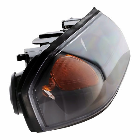 2000-2004 Chevrolet Impala Headlight Passenger Side Black Bezel With Center Bulb Shield To Feb 5Th 2004 – Detail View (GM2503201)