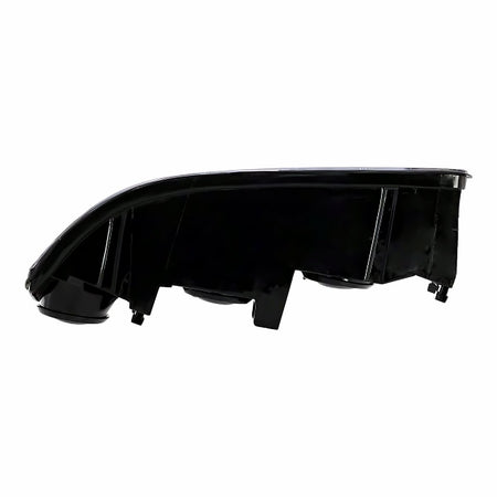 2000-2004 Chevrolet Impala Headlight Passenger Side Black Bezel With Center Bulb Shield To Feb 5Th 2004 – Installed View (GM2503201)