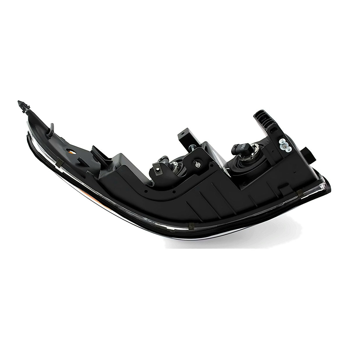 2000-2005 Buick Lesabre Headlight Passenger Side Ltd Model With Fluted High Beam Surface With Marker – Detail View (GM2503210)