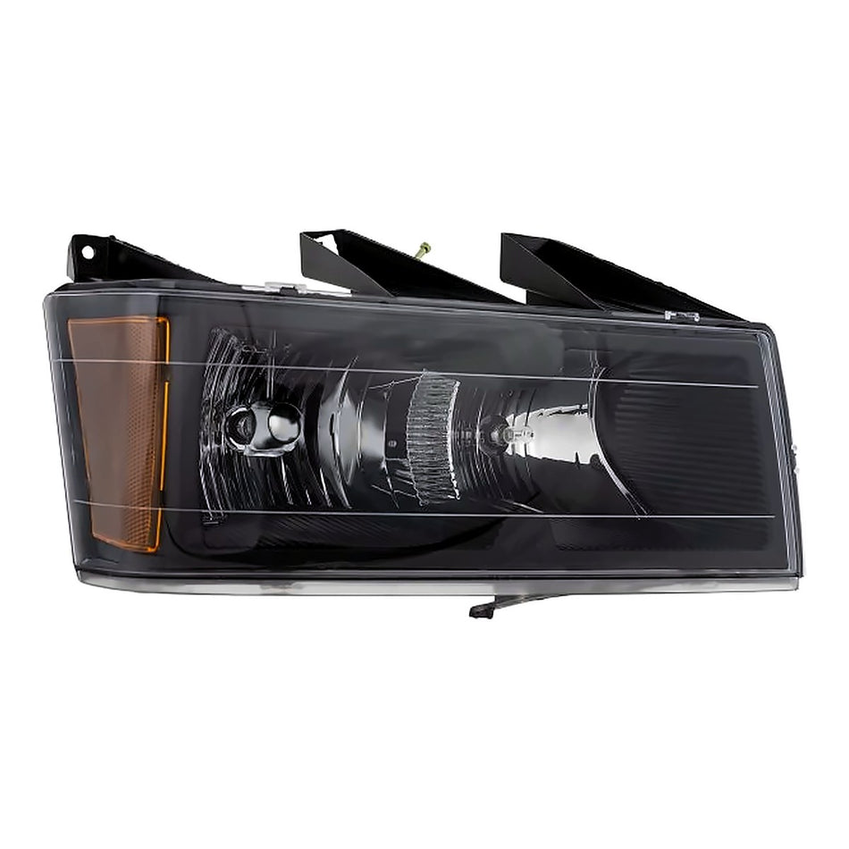 2004-2012 Chevrolet Colorado Headlight Passenger Side With Black Bezel Without Xtreme Pkg – Front View (GM2503234)