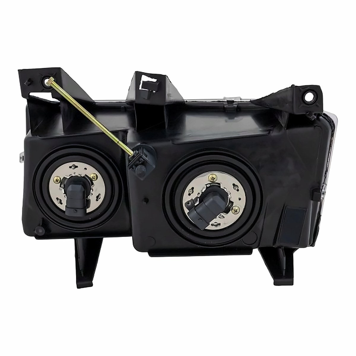 2004-2012 Chevrolet Colorado Headlight Passenger Side With Black Bezel Without Xtreme Pkg – Detail View (GM2503234)