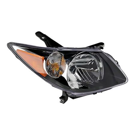 2003-2004 Pontiac Vibe Headlight Passenger Side Black Housing – Side View (GM2503238)