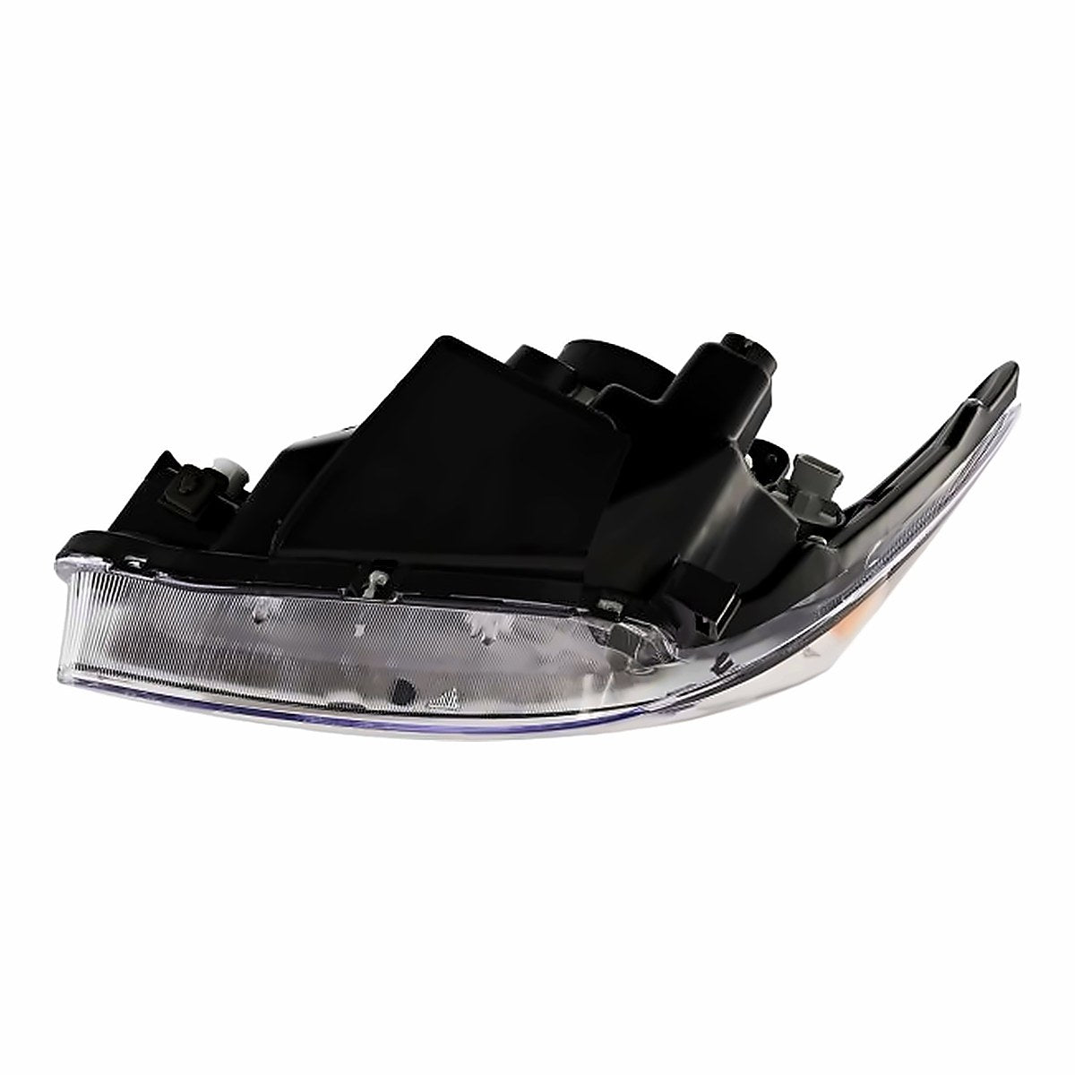 2003-2004 Pontiac Vibe Headlight Passenger Side Black Housing – Close-Up View (GM2503238)