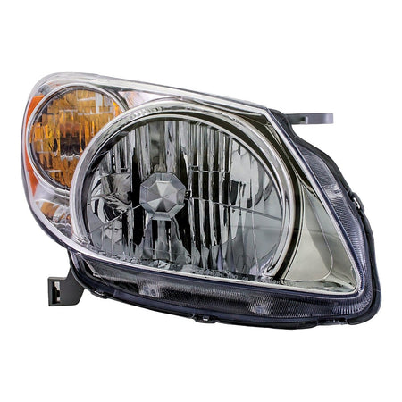 2005-2008 Pontiac Vibe Headlight Passenger Side Chrome Housing – GM2503249-2