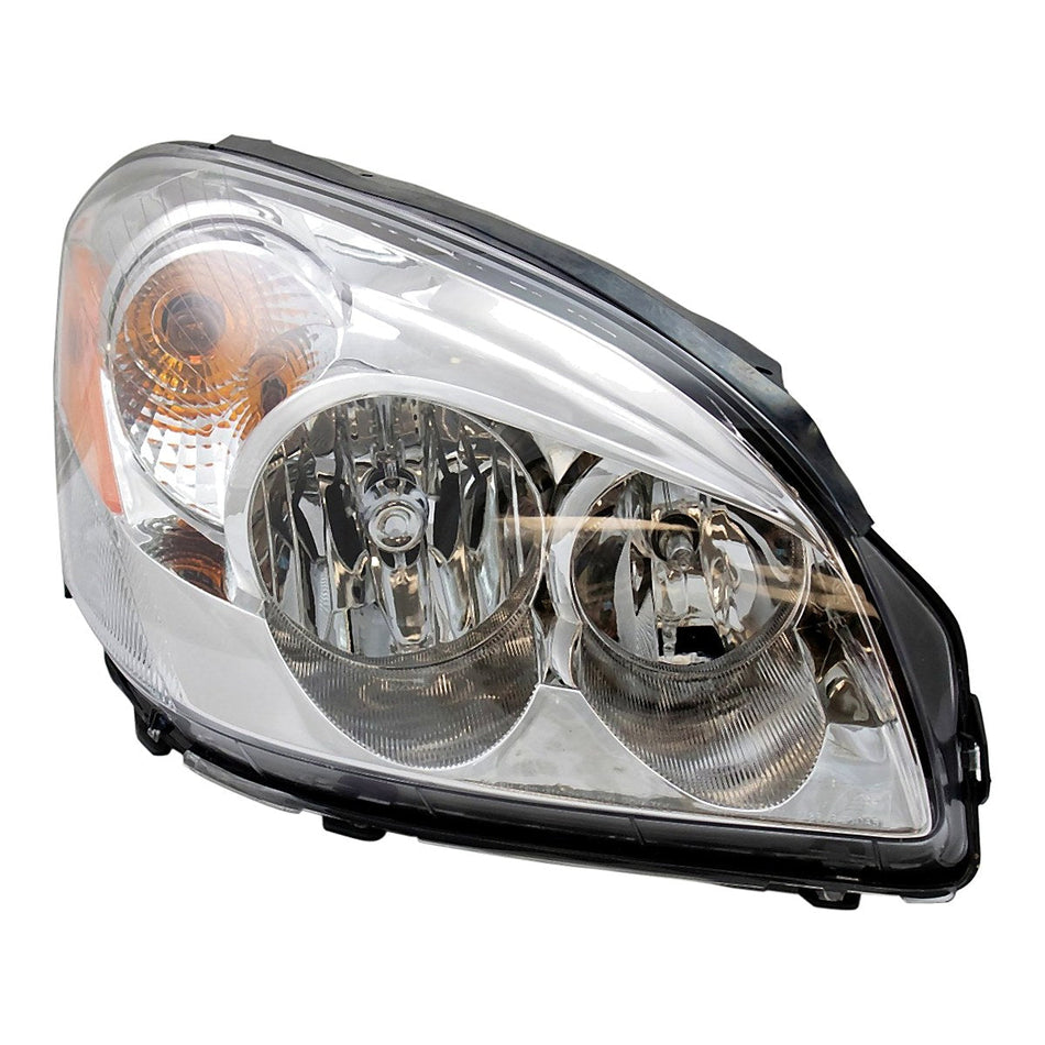 2006-2011 Buick Lucerne Headlight Passenger Side With Clear Signal Exclude Cx Model 06-08 – GM2503277-2