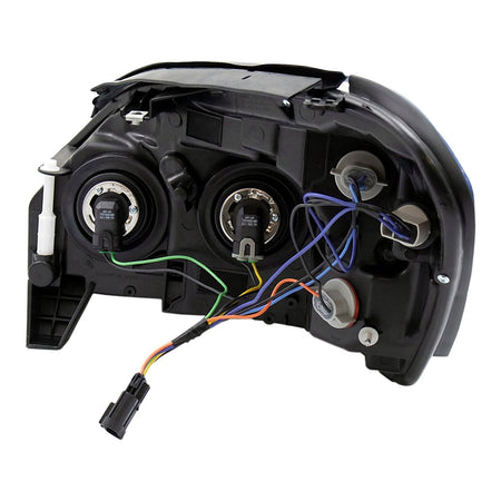 2006-2011 Buick Lucerne Headlight Passenger Side With Clear Signal Exclude Cx Model 06-08 – GM2503277-3