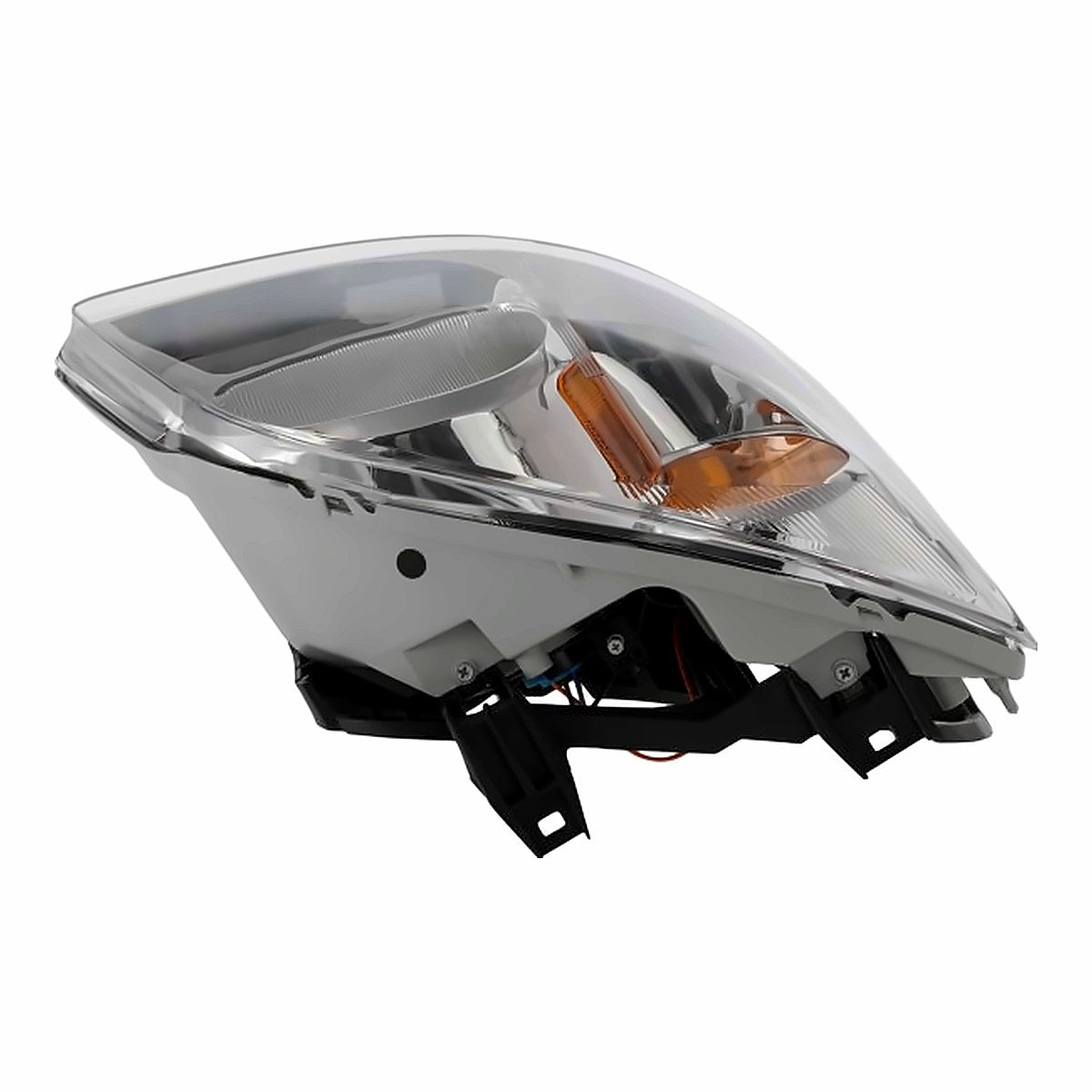 2005-2007 Chevrolet Cobalt Headlight Passenger Side Base/L/Lt With Bracket – Angle View (GM2503281)