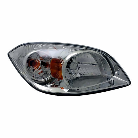 2007-2009 Pontiac G5 Headlight Passenger Side Smokey Housing With Brkt/ Clear Lens – Angle View (GM2503282)