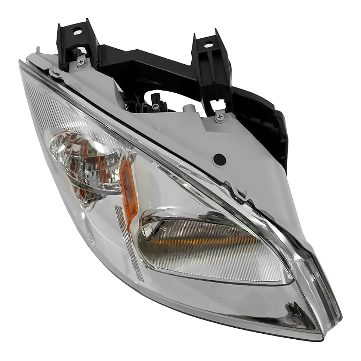 2007-2009 Pontiac G5 Headlight Passenger Side Smokey Housing With Brkt/ Clear Lens – Detail View (GM2503282)