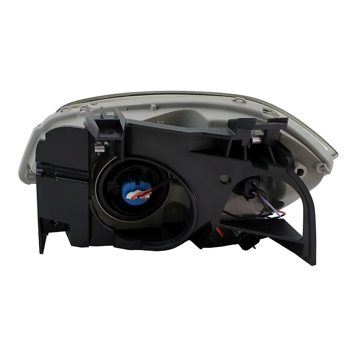 2007-2009 Pontiac G5 Headlight Passenger Side Smokey Housing With Brkt/ Clear Lens – Close-Up View (GM2503282)