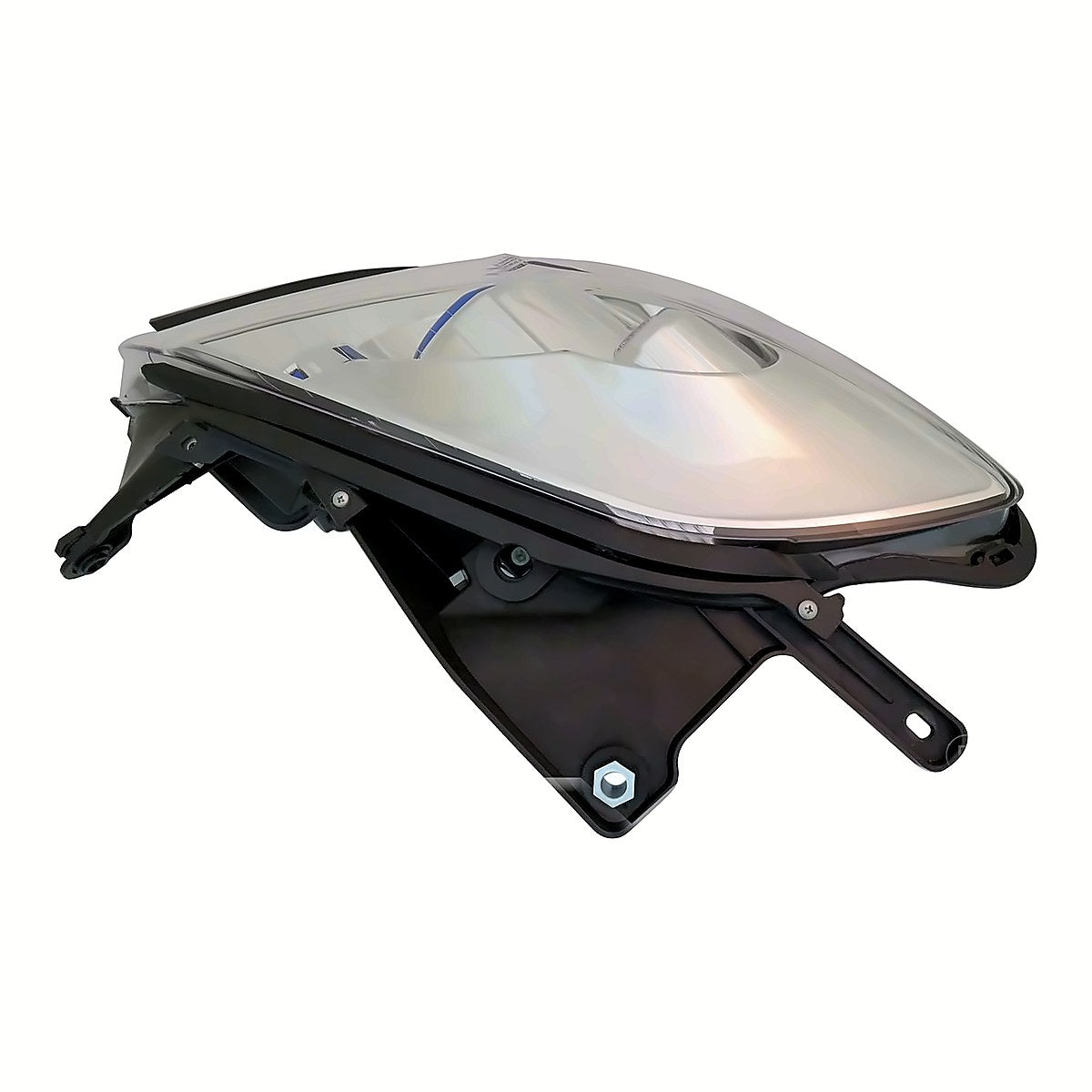 2008-2012 Buick Enclave Headlight Passenger Side Hid Without Auto Adjust With Amber Park Lamp Bulb – Detail View (GM2503311)