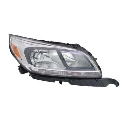 2013-2015 Chevrolet Malibu Headlight Passenger Side Halogen Ls Model 