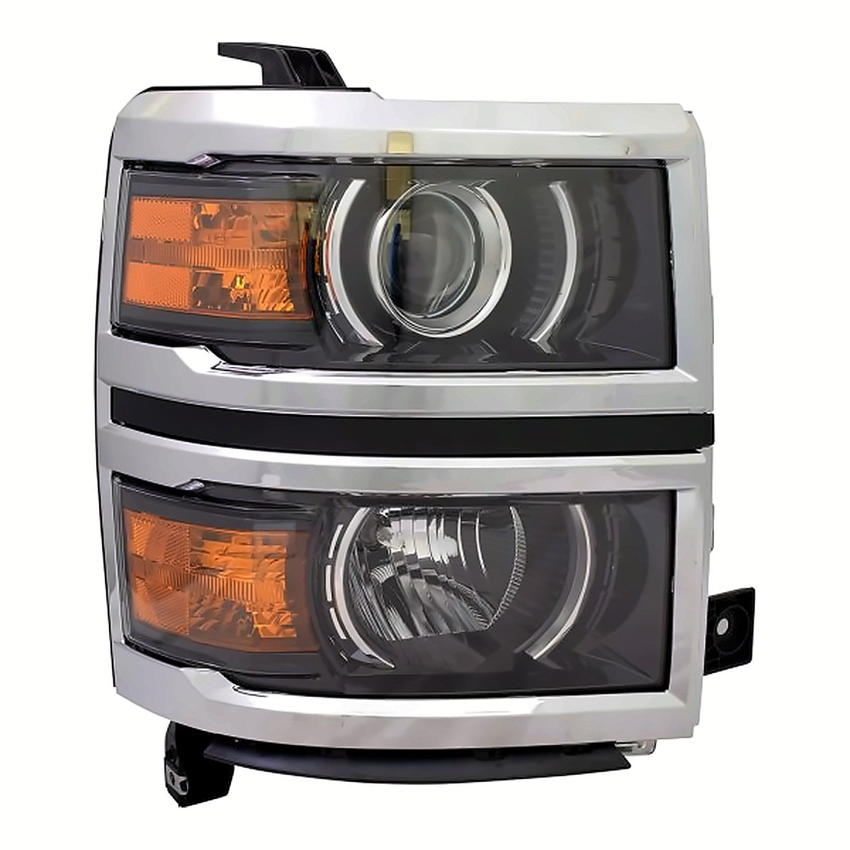 2014-2015 Chevrolet Silverado 1500 Headlight Passenger Side Halogen – Front View (GM2503389)