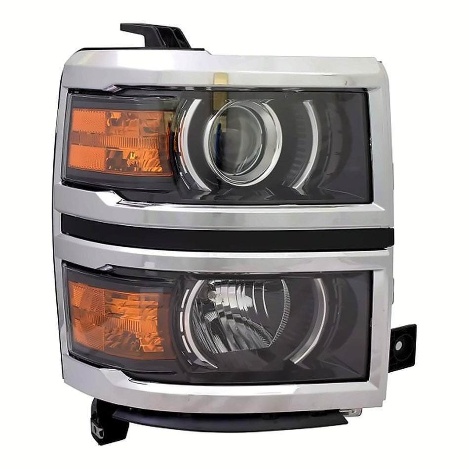 2014-2015 Chevrolet Silverado 1500 Headlight Passenger Side Halogen – Front View (GM2503389)