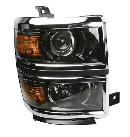 2014-2015 Chevrolet Silverado 1500 Headlight Passenger Side Halogen 