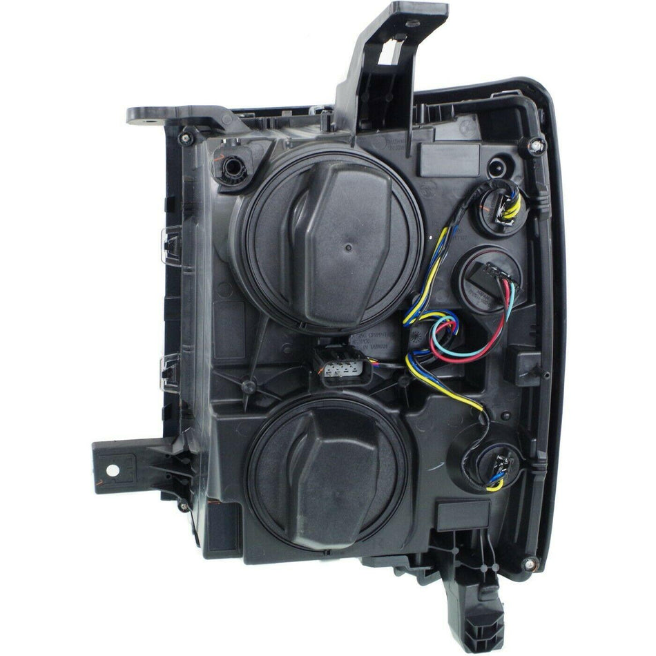 2014-2015 Chevrolet Silverado 1500 Headlight Passenger Side Ls Model Black 