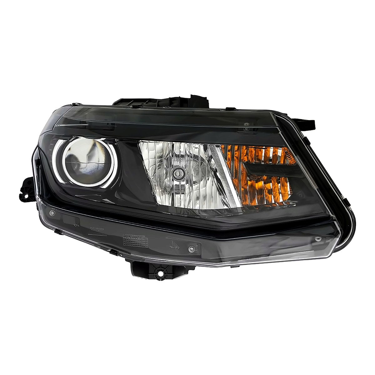 2016-2018 Chevrolet Camaro Headlight Passenger Side Halogen Without Logo – Side View (GM2503422)