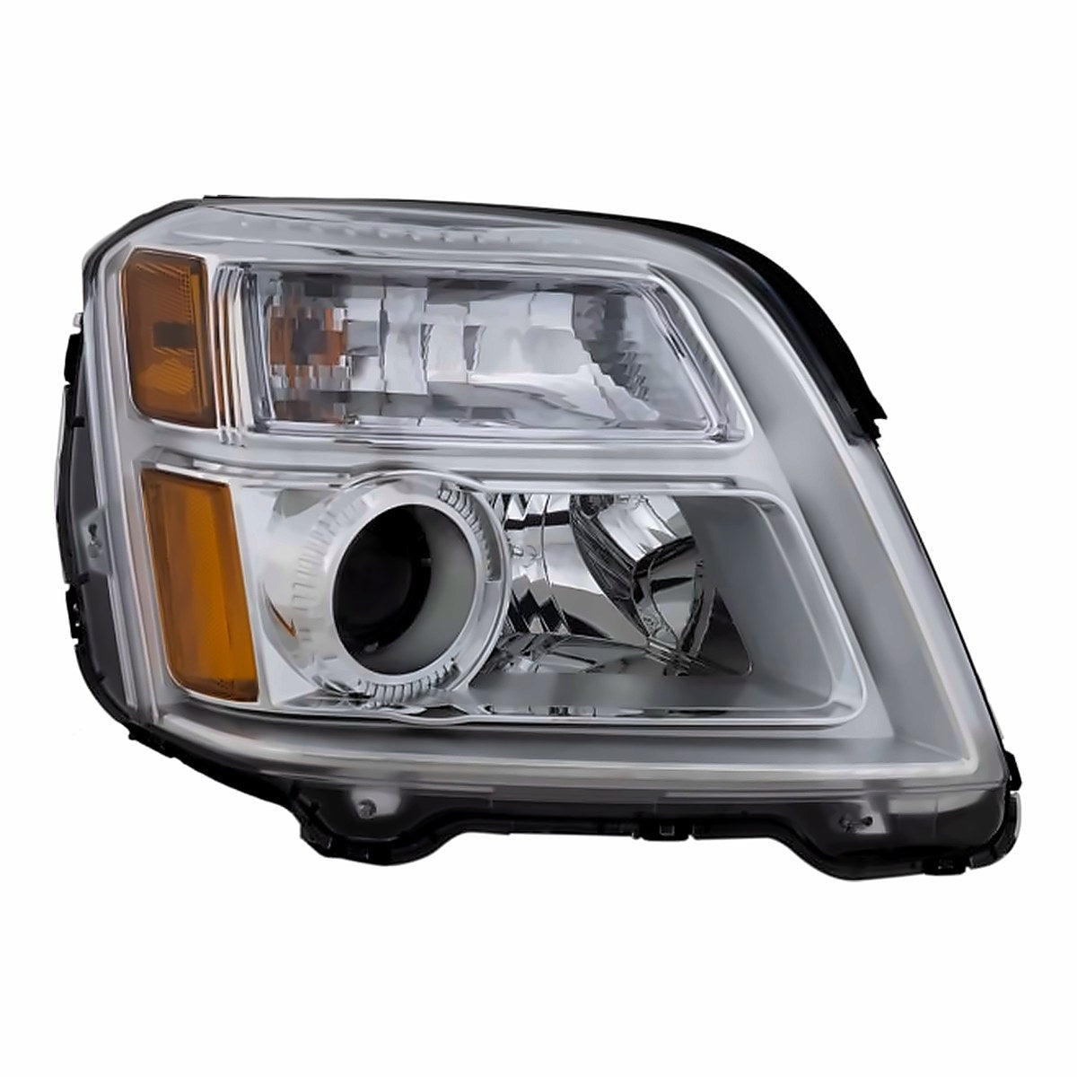 2016-2017 Gmc Terrain Headlight Passenger Side With Chrome Bezel – Front View (GM2503435)