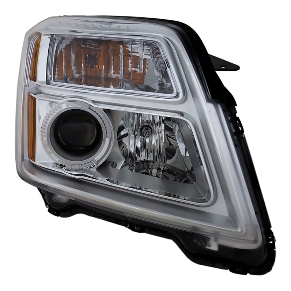 2016-2017 Gmc Terrain Headlight Passenger Side With Chrome Bezel – Side View (GM2503435)