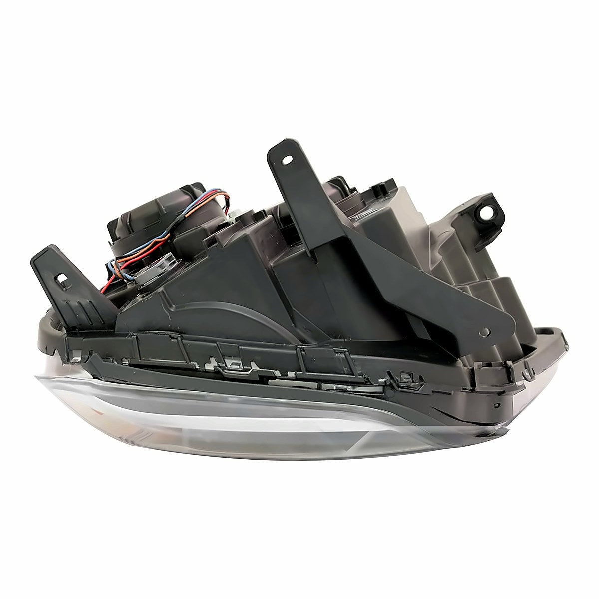 2016-2017 Gmc Terrain Headlight Passenger Side Halogen Denali Model Black Bezel – Detail View (GM2503436)