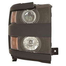 2015-2019 Chevrolet Silverado 2500 Headlight Passenger Side With Ptm Bezel 