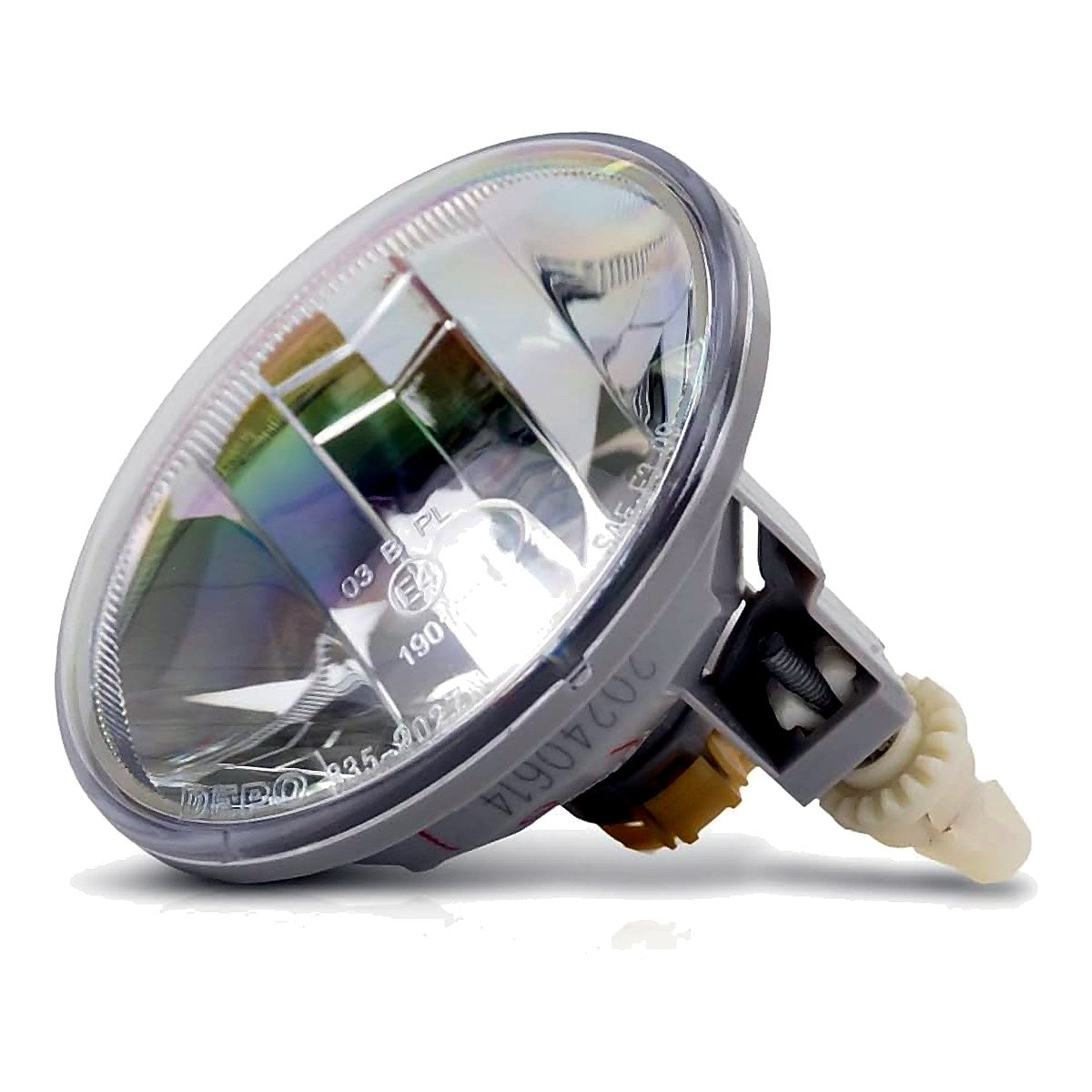 2007-2013 Chevrolet Avalanche Fog Light Front Driver Side/Passenger Side Round Shape Gm Offrontoad Pkg Exclude Camaro Zl1 – Side View (GM2590104)