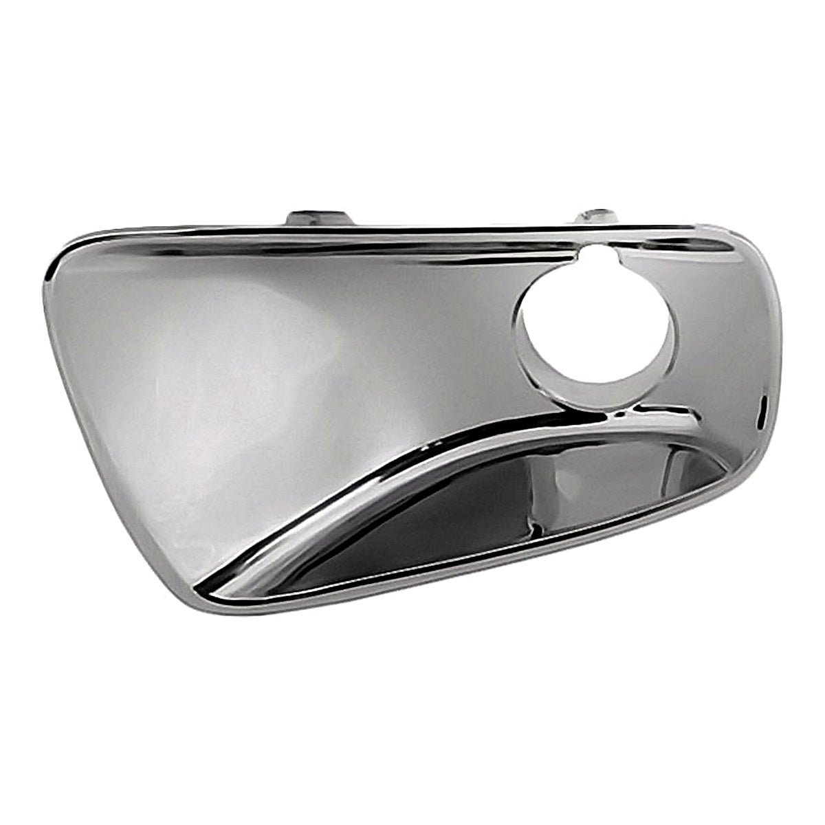 2006-2007 Saturn Vue Fog Light Bezel Front Driver Side With Fog Light Hole Chrome Without Red Line – GM2594102