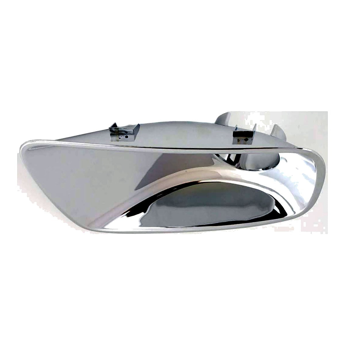 2006-2007 Saturn Vue Fog Light Bezel Front Driver Side With Fog Light Hole Chrome Without Red Line – GM2594102-2