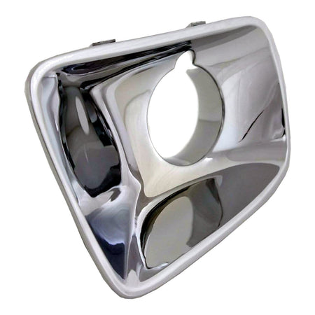 2006-2007 Saturn Vue Fog Light Bezel Front Driver Side With Fog Light Hole Chrome Without Red Line – GM2594102-3