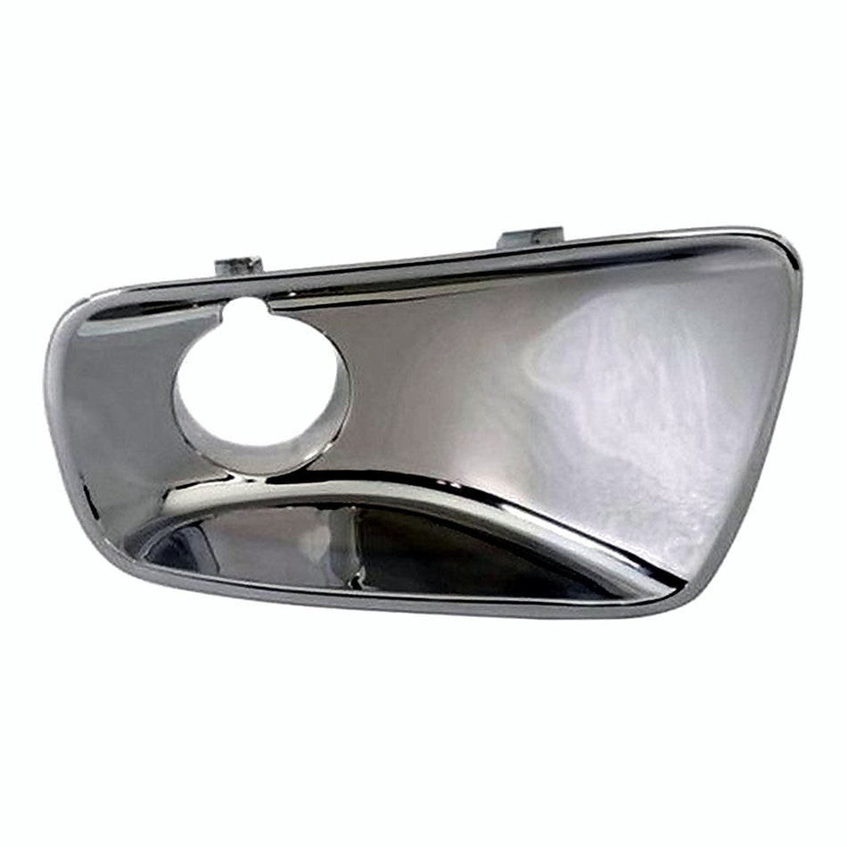 2006-2007 Saturn Vue Fog Light Bezel Front Passenger Side With Fog Light Hole Chrome Without Red Line – GM2595102