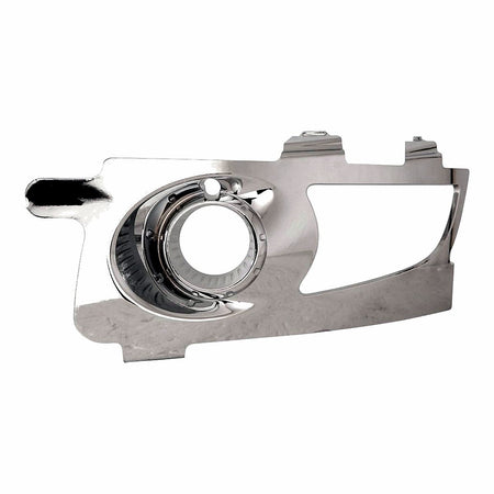 2008-2012 Buick Enclave Fog Light Bezel Front Driver Side All Chrome – Front View (GM2598108)