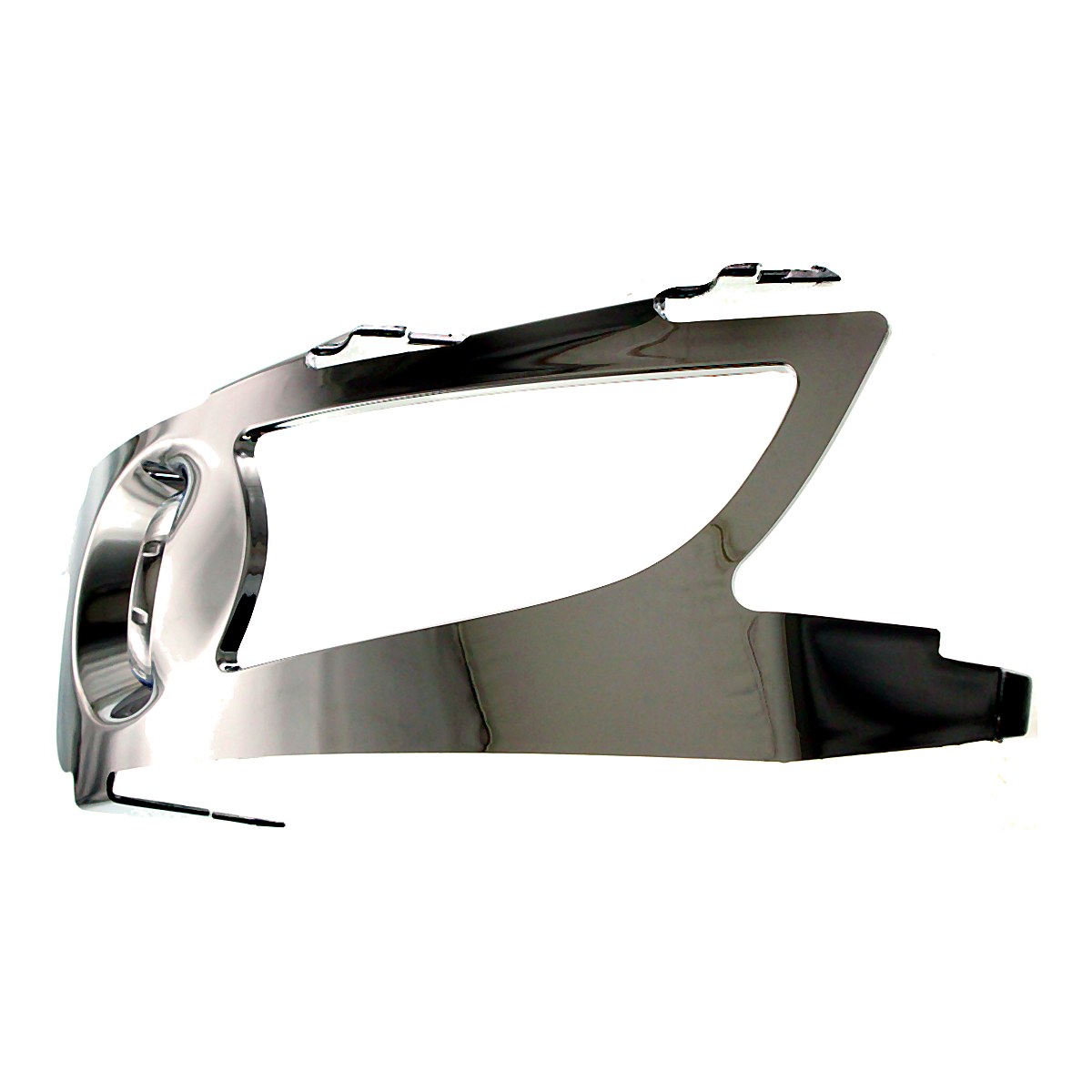 2008-2012 Buick Enclave Fog Light Bezel Front Driver Side All Chrome – Side View (GM2598108)