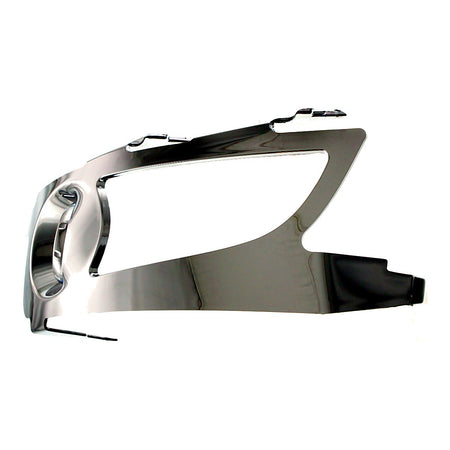 2008-2012 Buick Enclave Fog Light Bezel Front Driver Side All Chrome – Side View (GM2598108)