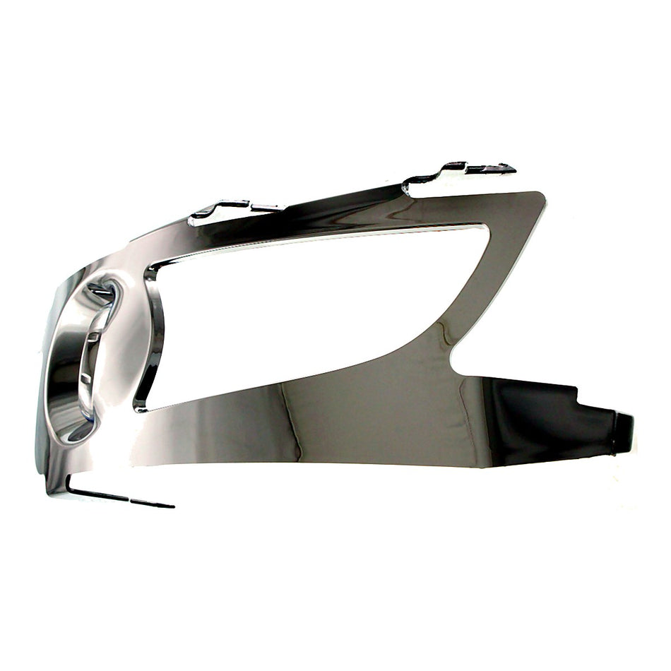 2008-2012 Buick Enclave Fog Light Bezel Front Driver Side All Chrome – Side View (GM2598108)