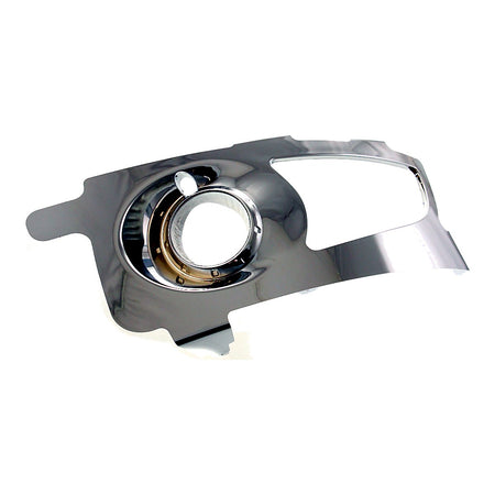 2008-2012 Buick Enclave Fog Light Bezel Front Driver Side All Chrome – Side View (GM2598108)