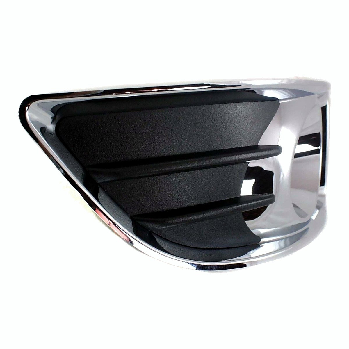 2006-2007 Chevrolet Malibu Fog Light Bezel Front Passenger Side Chrome/Black Lt/Ltz Model/Classic – Side View (GM2599103)