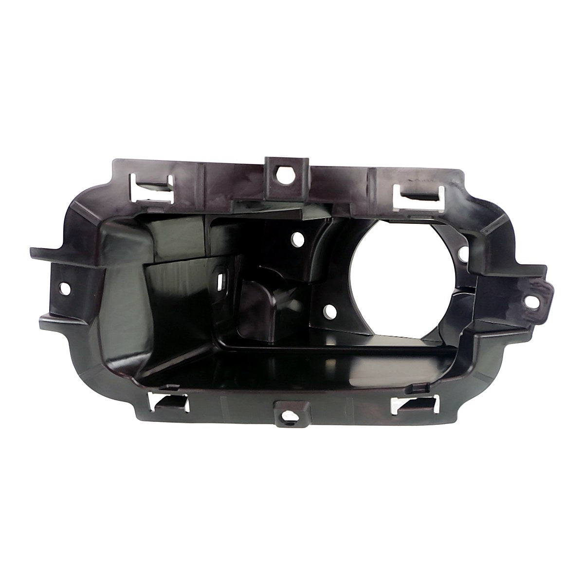 2014-2015 Chevrolet Silverado 1500 Fog Light Bracket Front Driver Side Textured Black – Front View (GM2602102)