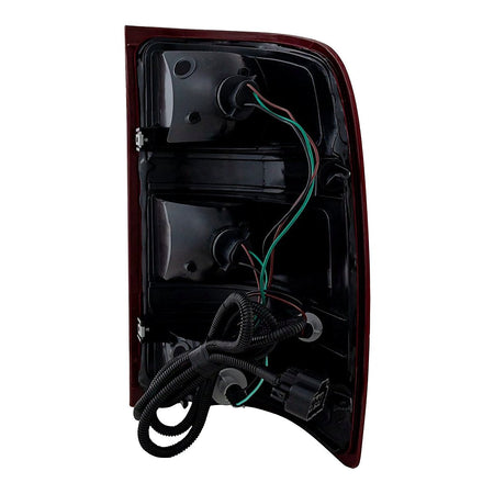 Rear View - 2007-2013 GMC Sierra 1500 Tail Light Without Dark Trim Driver Side LH GM2800208