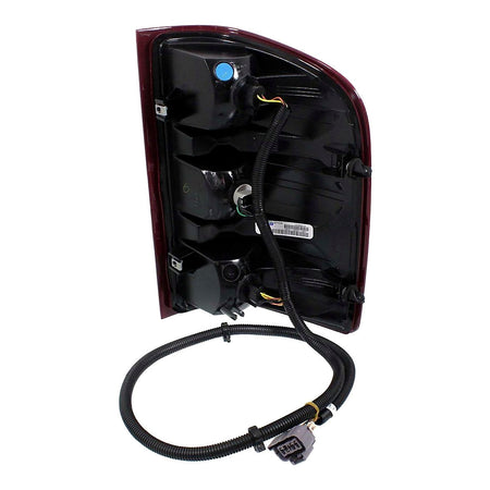 Rear View - 2007-2013 Chevrolet Silverado 1500 Tail Light 2nd Design Driver Side LH GM2800249