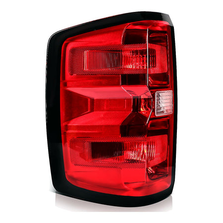 Side View - 2014-2019 Chevrolet Silverado 1500 Tail Light Non-LED Driver Side LH GM2800293
