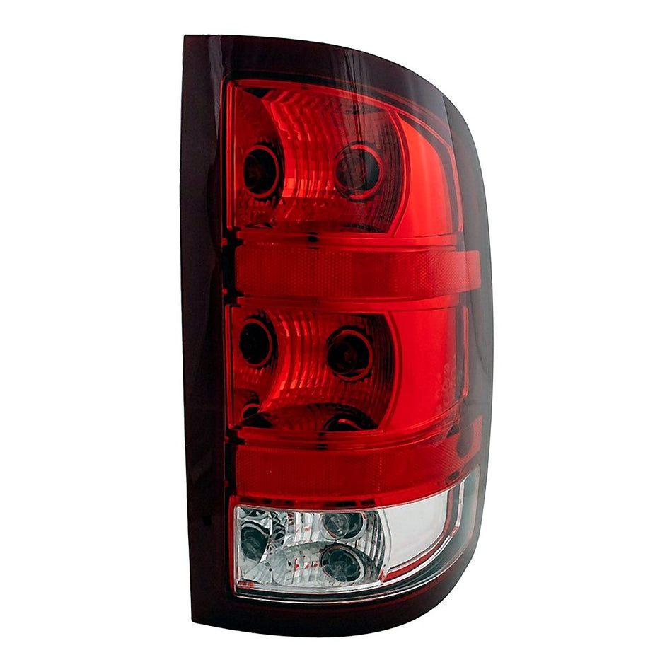Front View - 2007-2014 GMC Sierra 2500 Tail Light W / O Dark Trim Passenger Side RH GM2801208