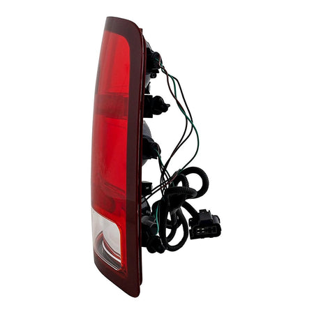 Side View - 2007-2013 GMC Sierra 1500 Tail Light Without Dark Trim Passenger Side RH GM2801208