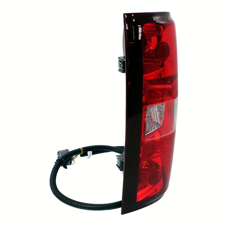 2010 GMC Sierra 1500 Tail Light Passenger Side - side angle, Part GM2801249