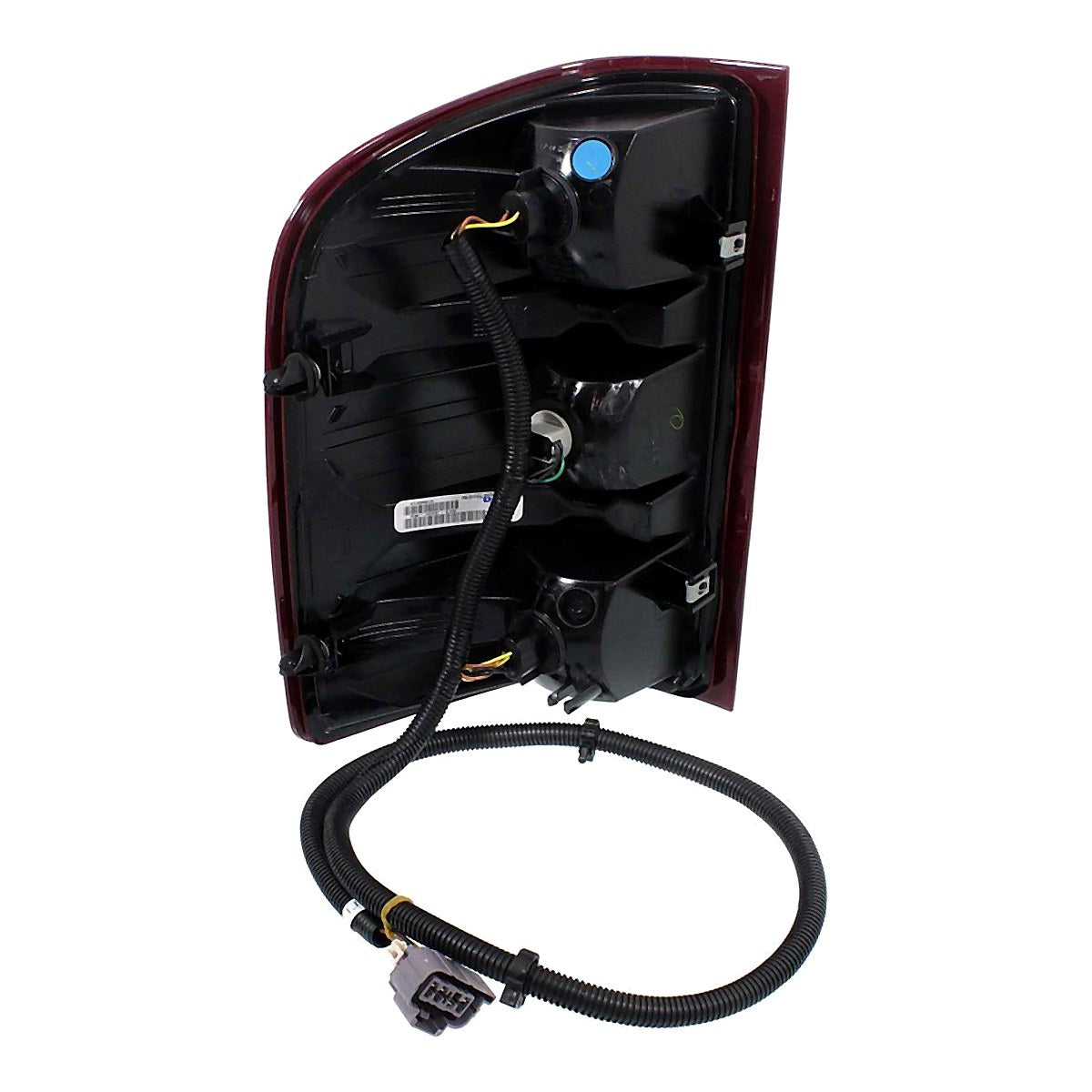 Rear View - 2007-2013 Chevrolet Silverado 3500 Tail Light Updated Version Passenger Side RH GM2801249