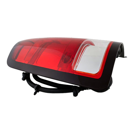 Side View - 2007-2013 GMC Sierra 1500 Tail Light with Dark Trim Large Bulb Passenger Side RH GM2801254