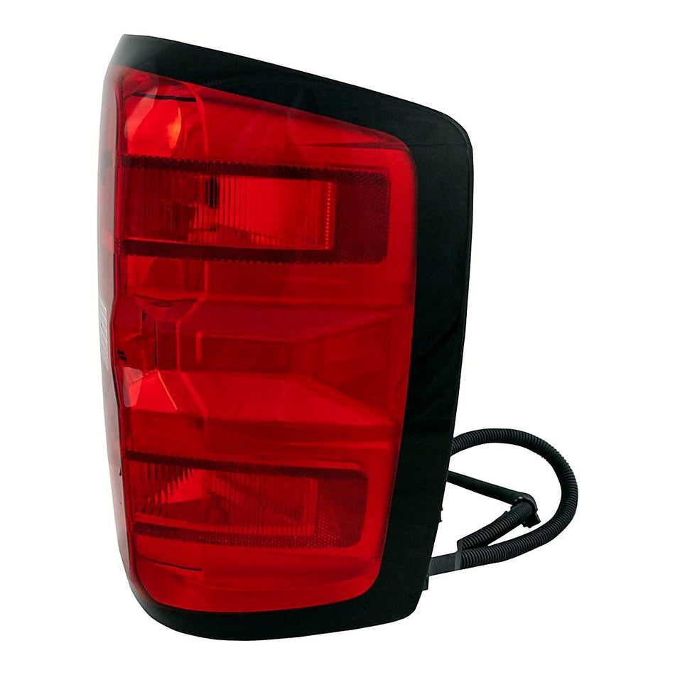 2014 Chevrolet Silverado 2500 Tail Light Passenger Side - side angle, Part GM2801261